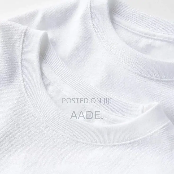 Quality Plain White T-Shirt for Nysc