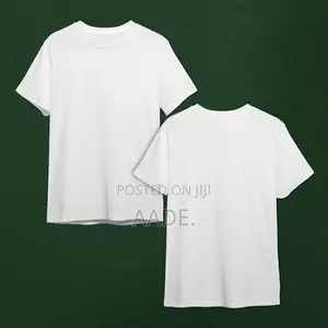 Quality Plain White T-Shirt for Nysc