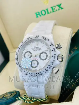 Luxury Ceramic Rolex Wristwatch