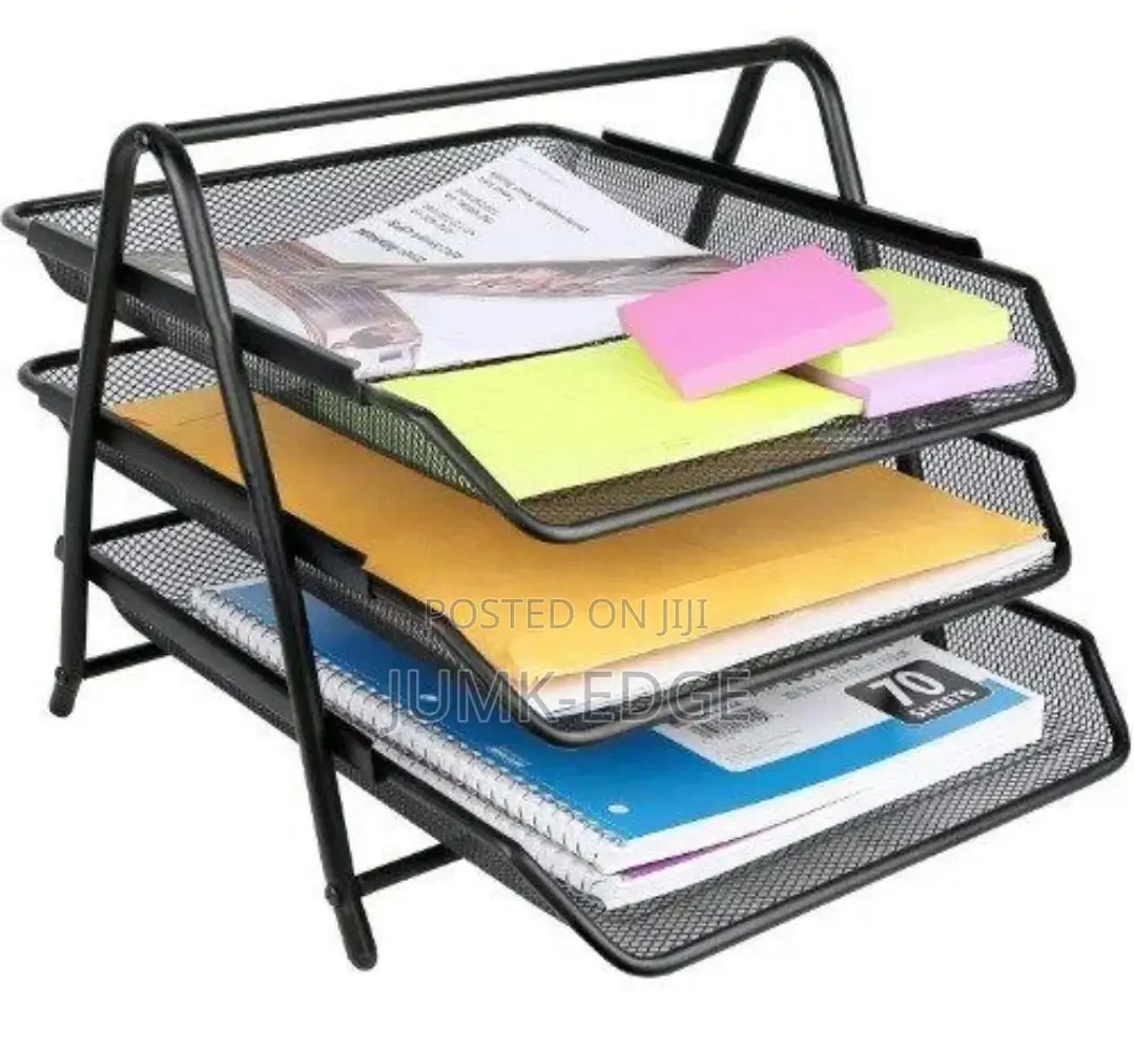 3 Tier -table Top Document Tray