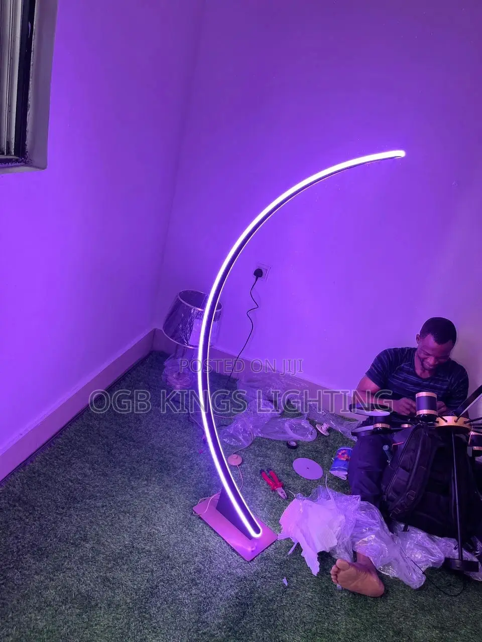 Modern LED Floor Light Indoor Standing Light
