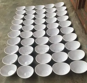 12 PCS Egg-Shaped Amala Bowl Thick and Unique Shape