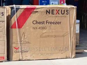 320l Nexus Chest Freezer With Glass Door.