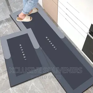 2in1 Soft Super Absorbent Non-Skid Kitchen Mat (120-40cm)