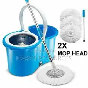 Strong 360 Magic Spin Mop With 2pcs Microfibre Heads