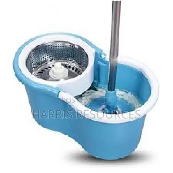 Strong 360 Magic Spin Mop With 2pcs Microfibre Heads