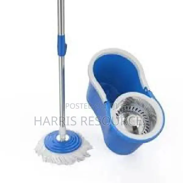 Strong 360 Magic Spin Mop With 2pcs Microfibre Heads