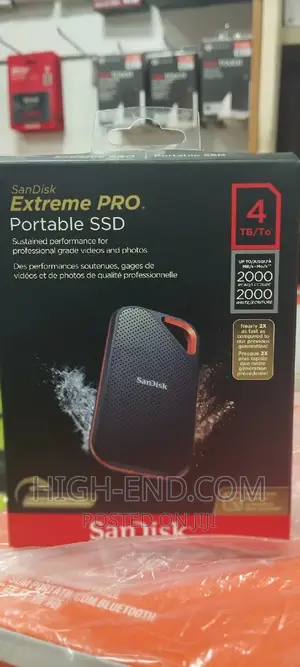 Sandisk Extreme Pro Portable SSD 4tb 2000mbps