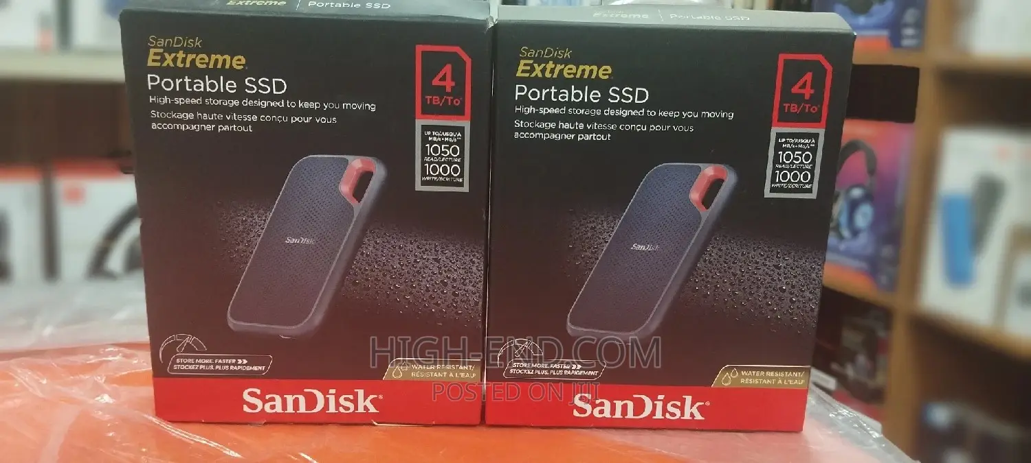 Sandisk Extreme Pro 4tb Portable SSD 1050mbps