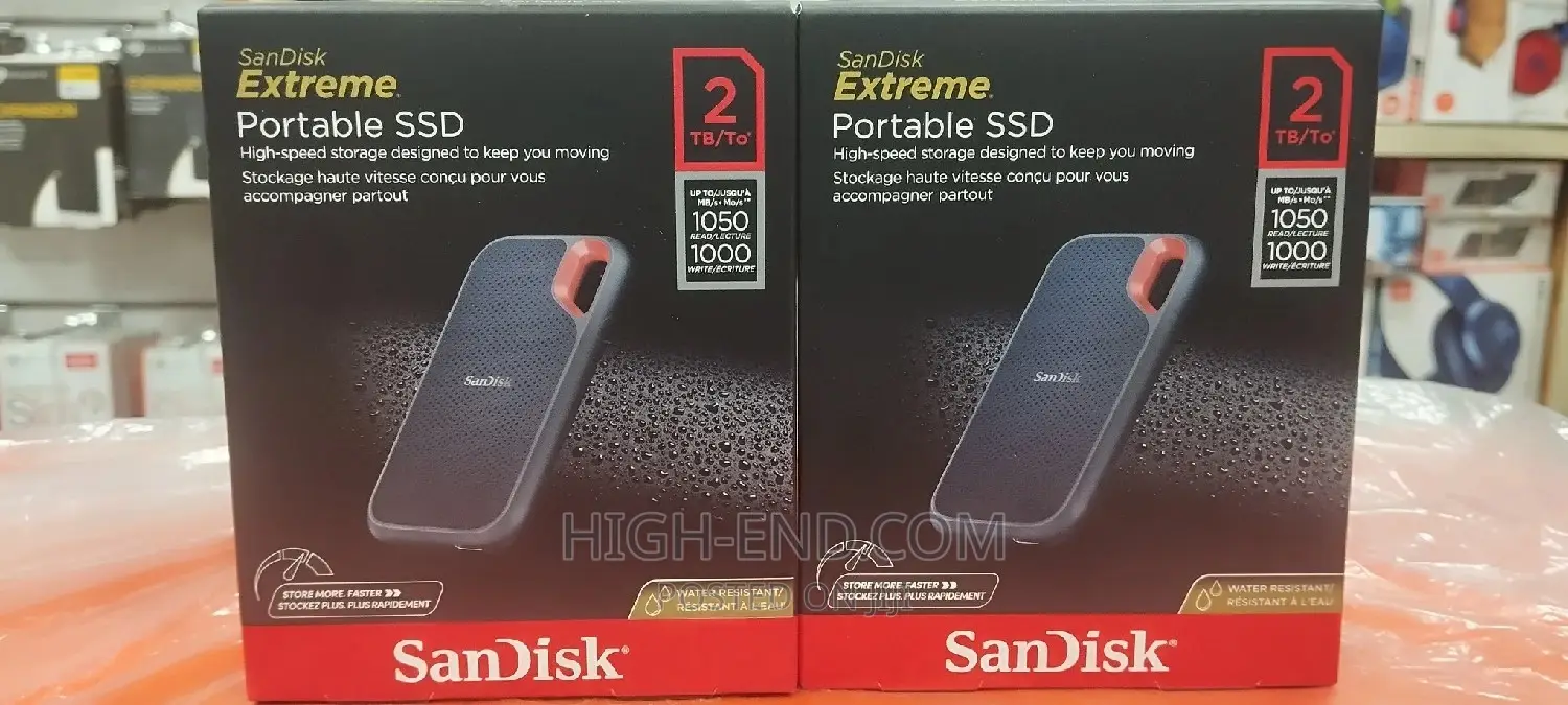 Sandisk Extreme 2tb Portable Ssd 1050mbps
