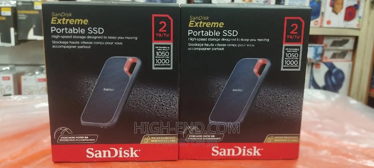 Sandisk Extreme 2tb Portable Ssd 1050mbps