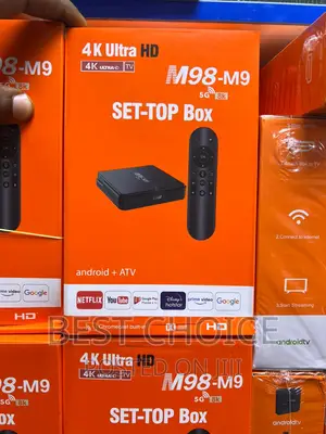 M98-M9 5G Set-Top Tv Box Ultra HD