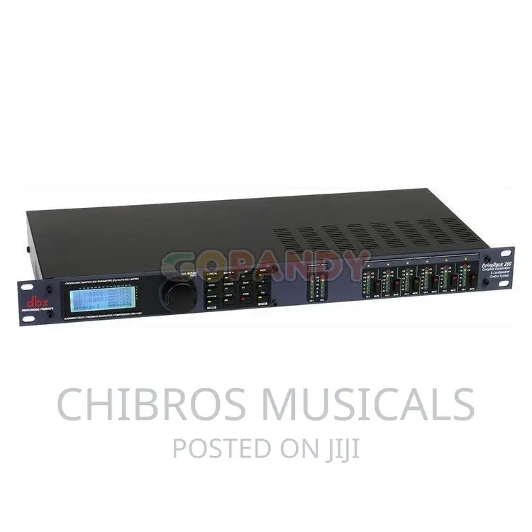 DBX Driverack 260+ Equalisation Loudspeaker Control System