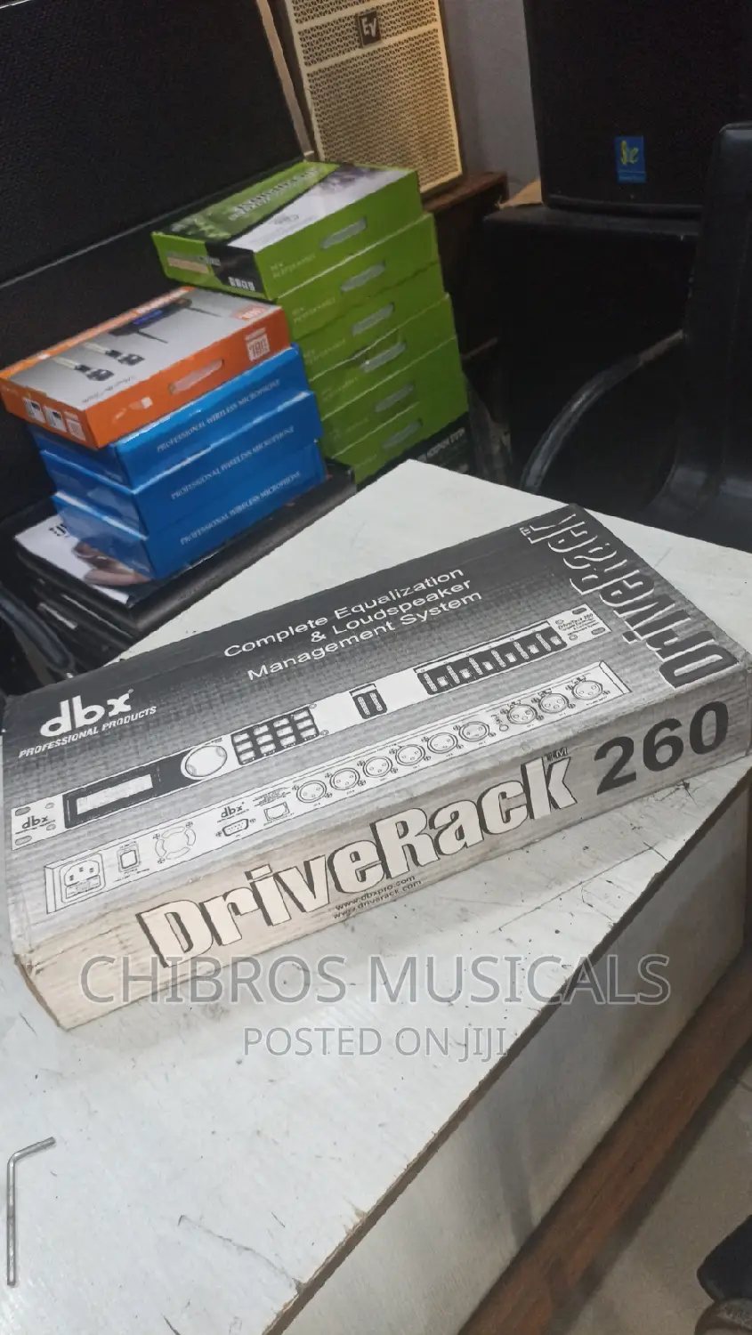 DBX Driverack 260+ Equalisation Loudspeaker Control System
