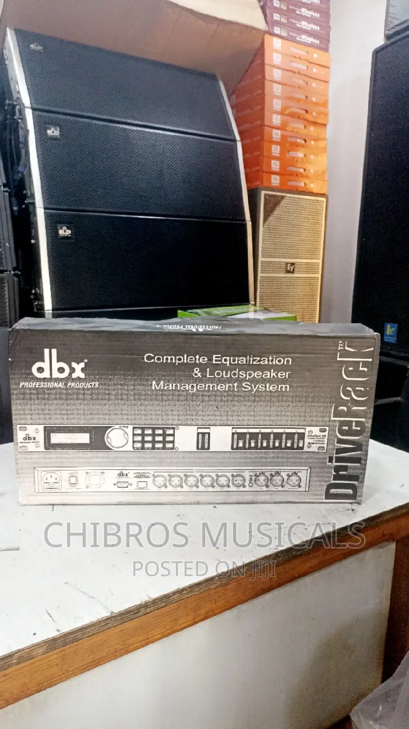 DBX Driverack 260+ Equalisation Loudspeaker Control System