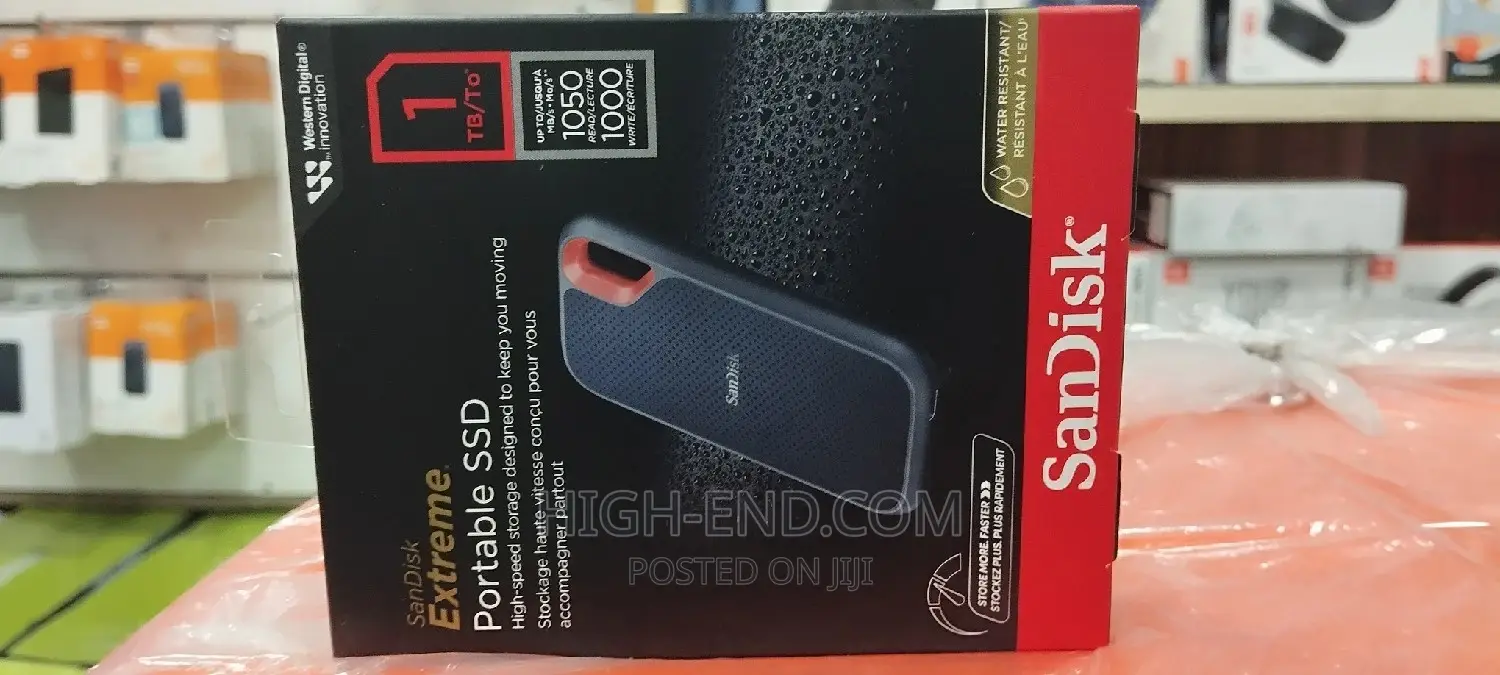Sandisk Extreme 1tb Portable SSD 1050mbps