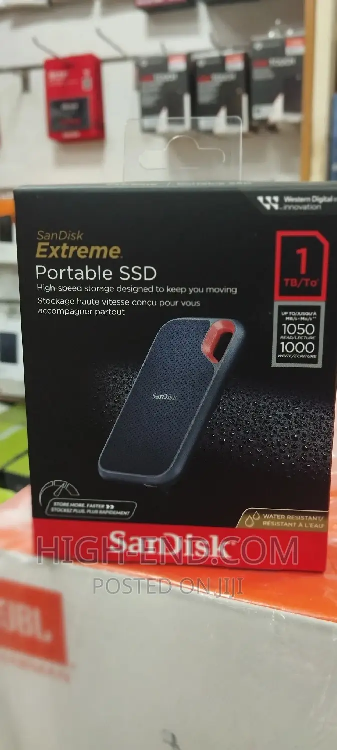 Sandisk Extreme 1tb Portable SSD 1050mbps