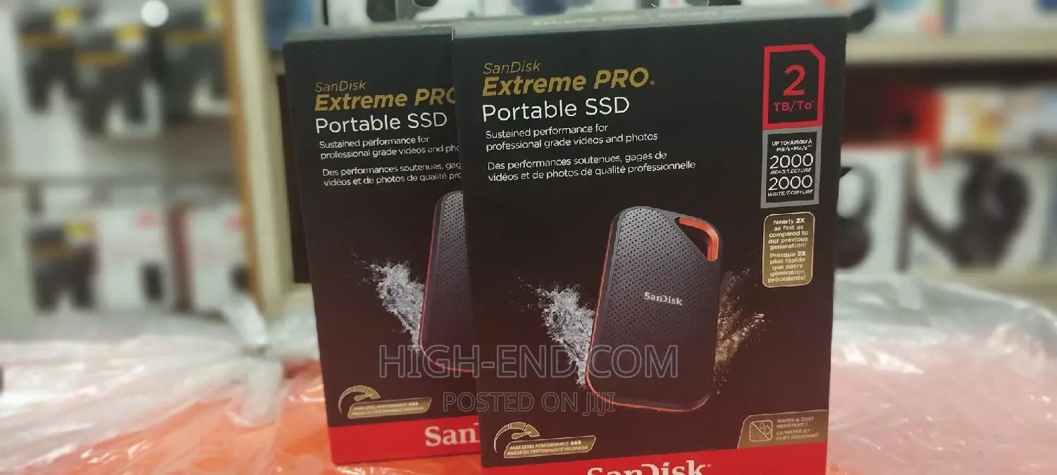 Sandisk Extreme Pro 2tb Portable SSD 2000mbps