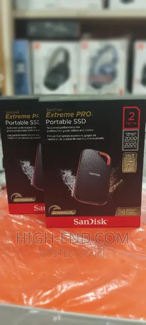 Sandisk Extreme Pro 2tb Portable SSD 2000mbps