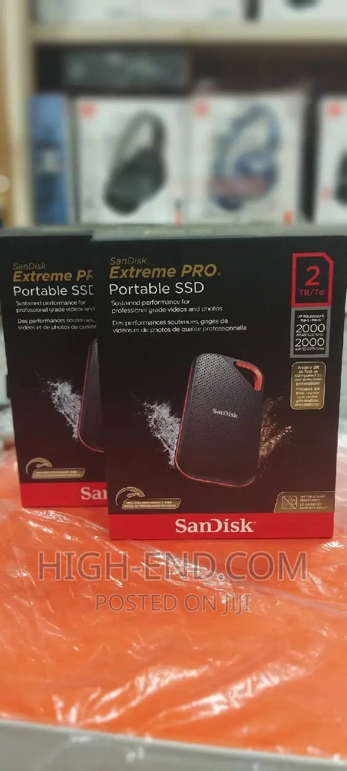 Sandisk Extreme Pro 2tb Portable SSD 2000mbps