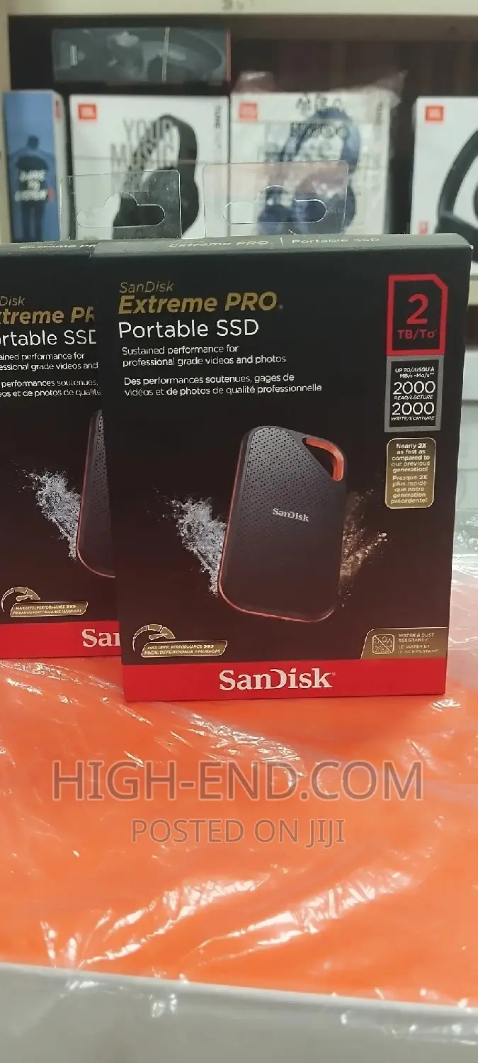 Sandisk Extreme Pro 2tb Portable SSD 2000mbps