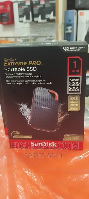 Sandisk Extreme Pro 1tb Portable SSD 2000mbps