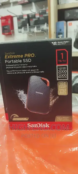 Sandisk Extreme Pro 1tb Portable SSD 2000mbps