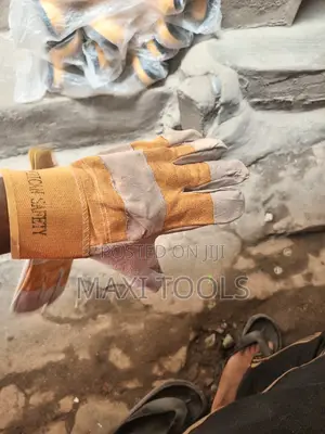 Yellow Combination Hand Glove