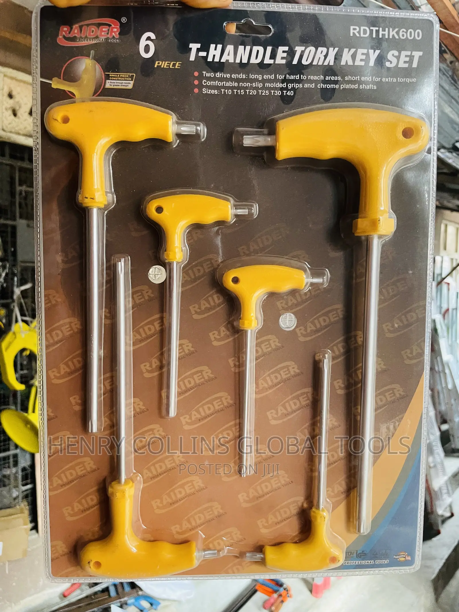 T-Handle Torx Key Set