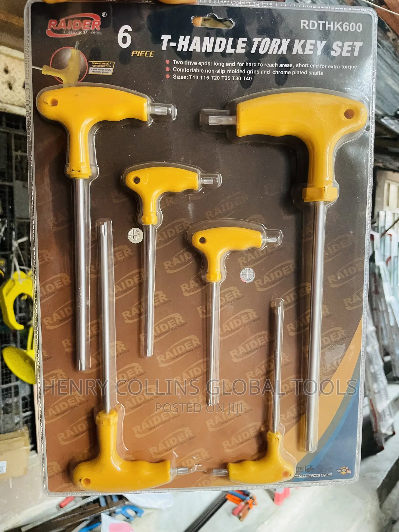 T-Handle Torx Key Set