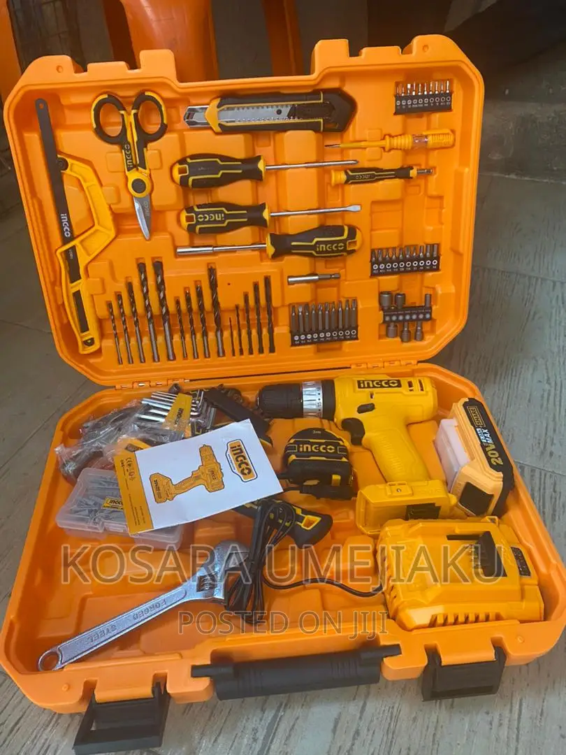 Ingco Impact Drill Tool Set 165pcs