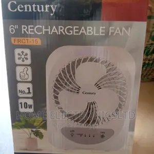 Century Rechargable Fan 6 Inches