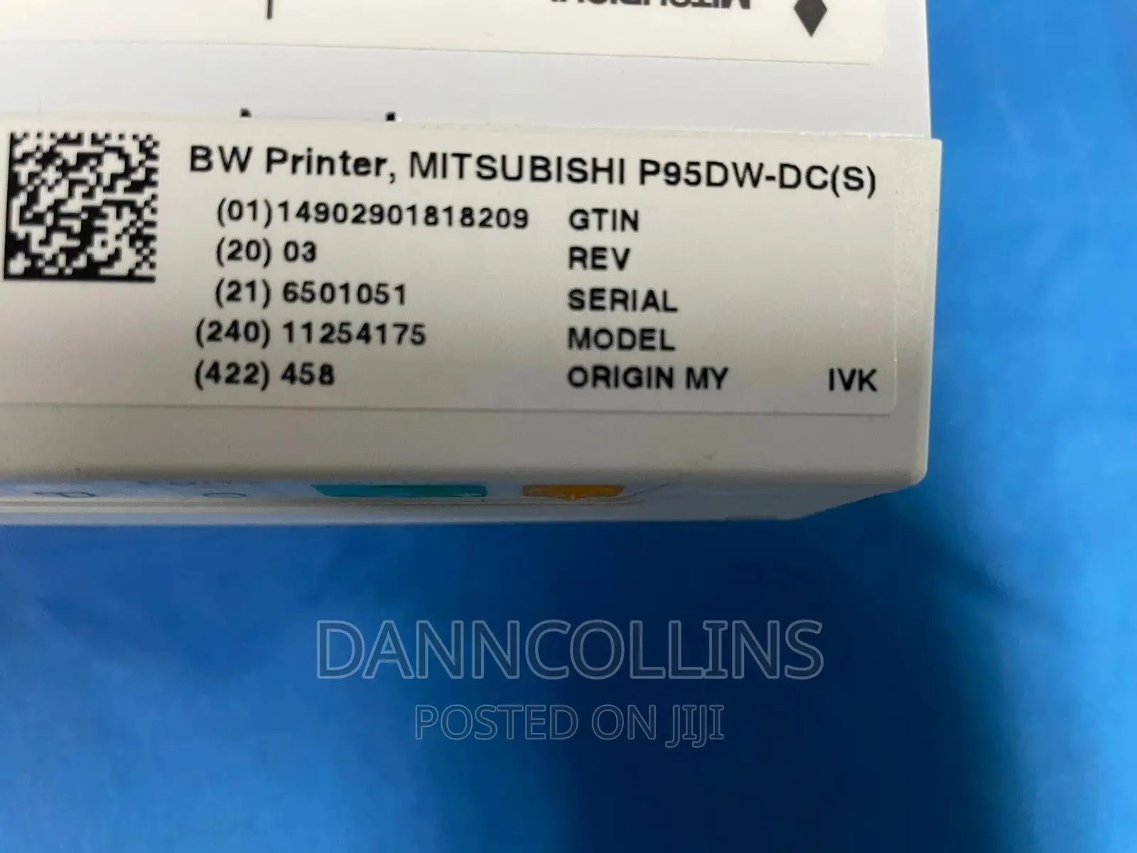 Mitsubishi P95dw-Dc(s) BW Printer.