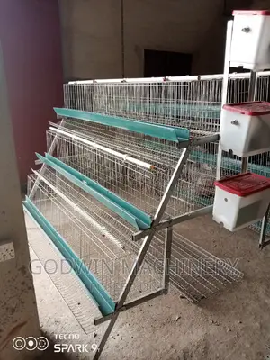 96 Capacity Battery Cage