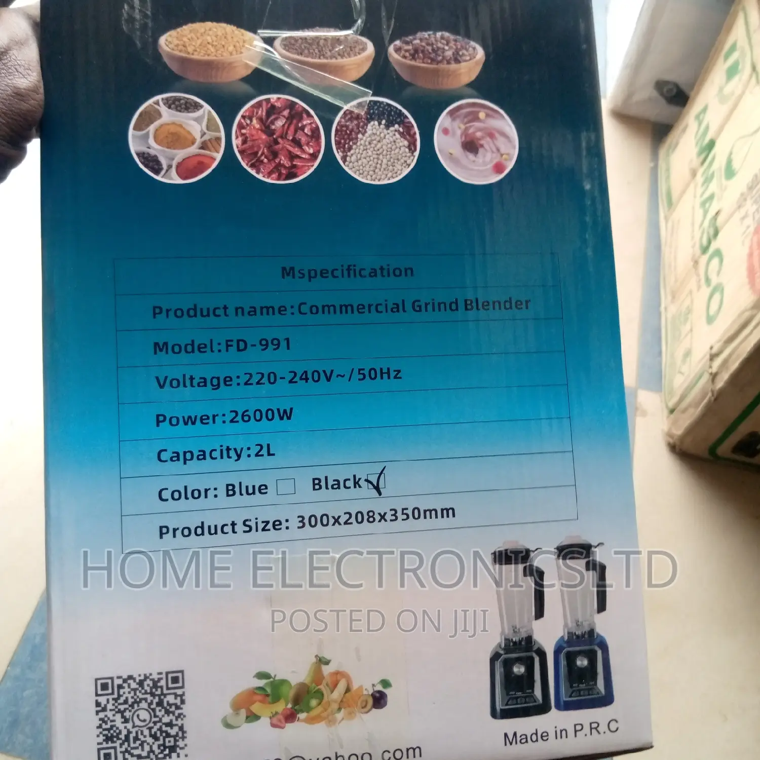 Fadar Industrial Blender 2 Liters