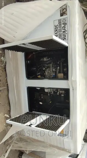 30 Kva Perkins Soundproof Generator Pure Copper Engine