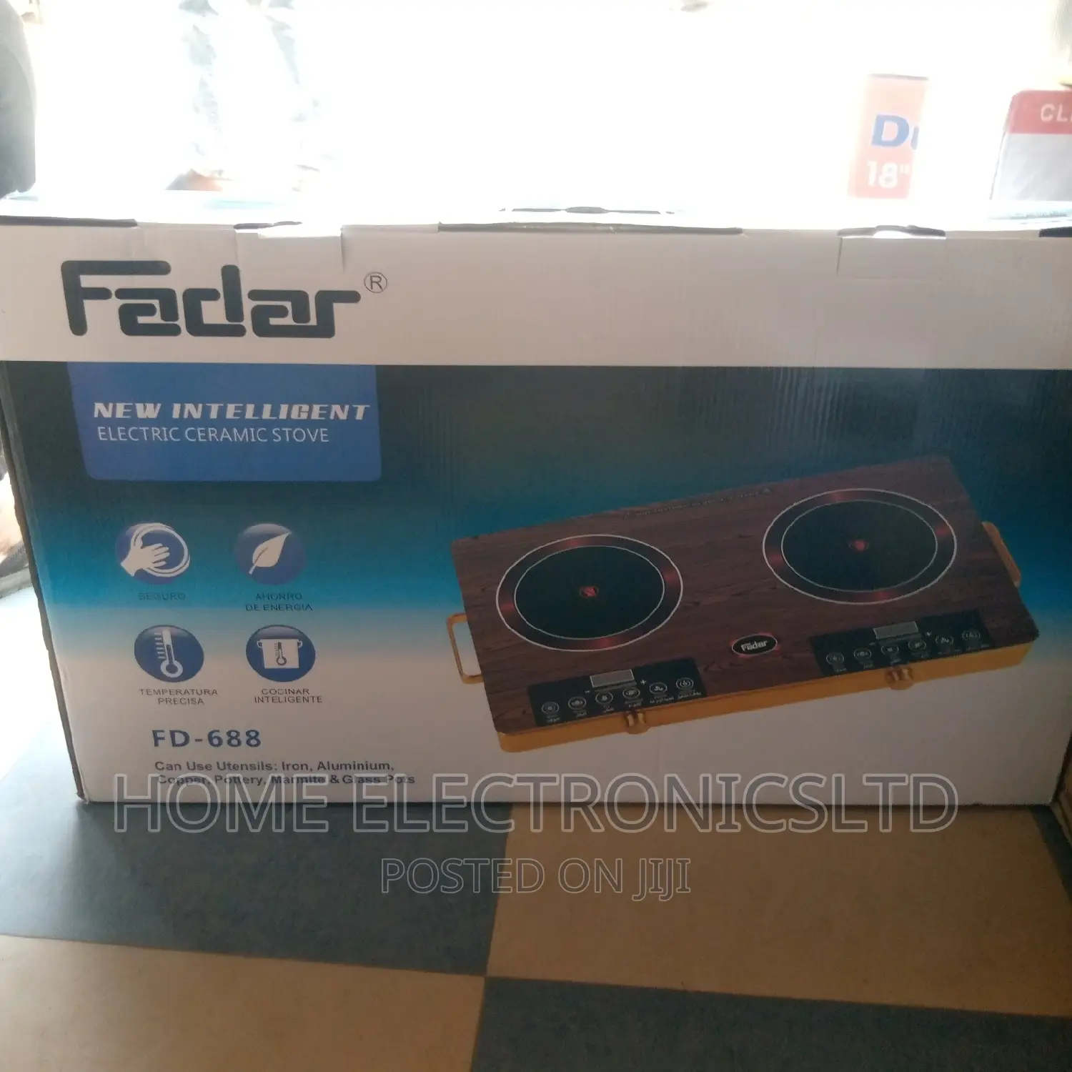 Fadar Electric Hot Plat 2 Burner