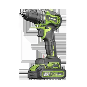 Brushless Lithium Rechargeable Impact Battery Drill 21v