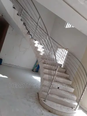 Spiral Stairs Installed With Turkish Sus 304 Stainless Steel