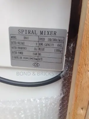 25kg Spiral Dough Mixer