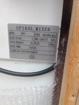 25kg Spiral Dough Mixer