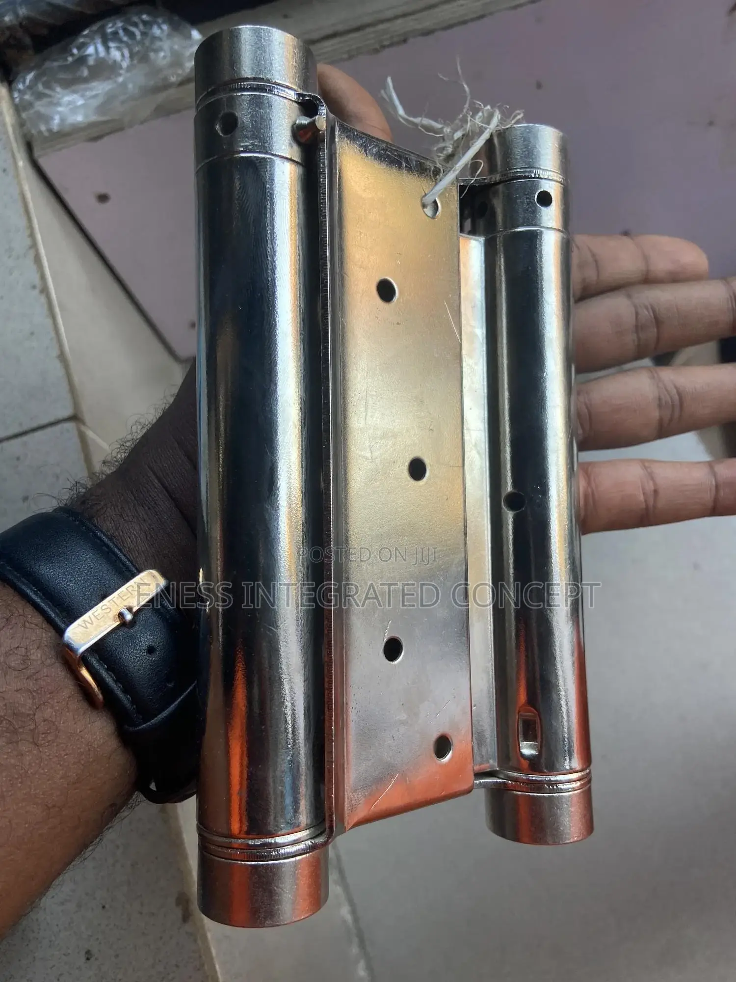Original Italian 5 Inches Heavy Duty Double Action Spring Hinges ...