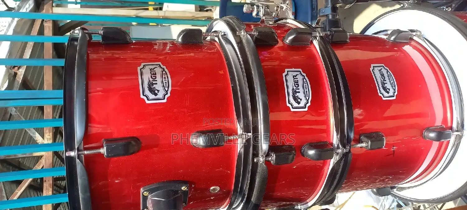 Uk Used Tiger 5set Drums