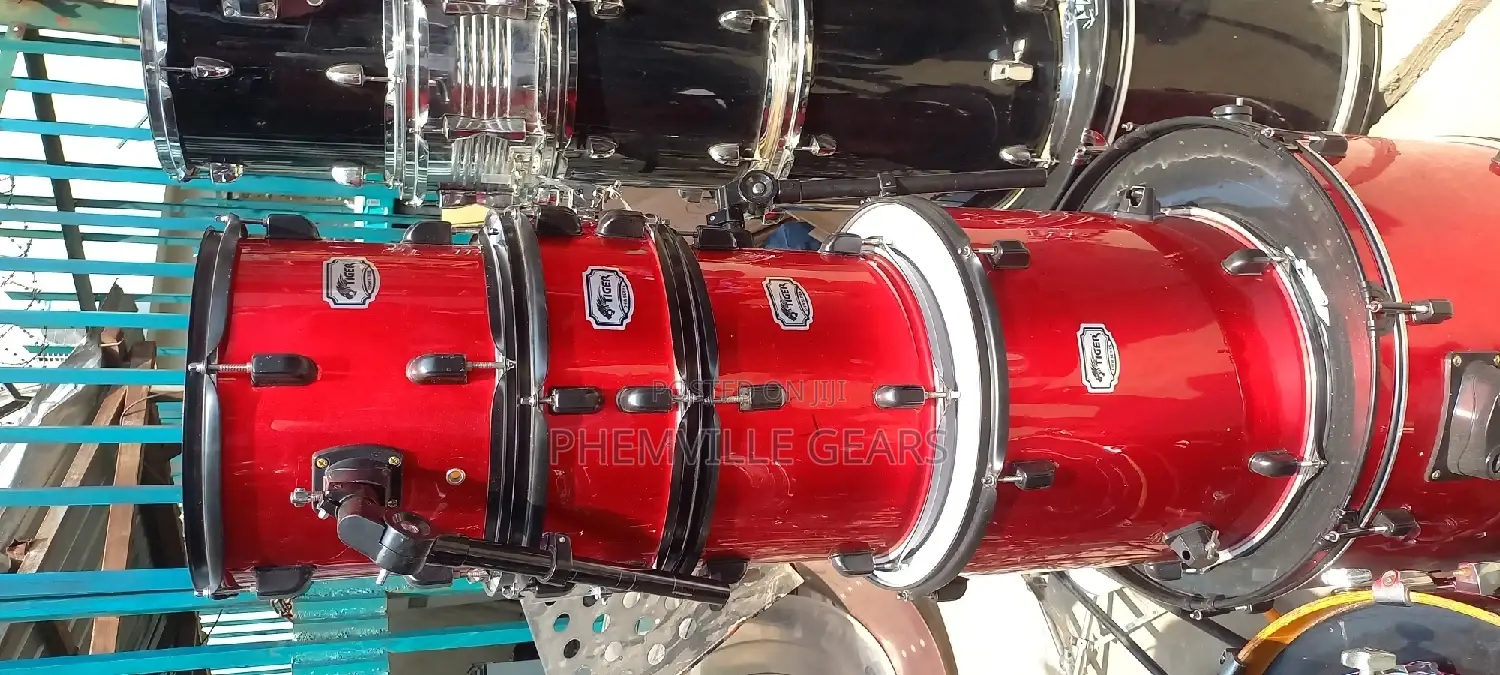 Uk Used Tiger 5set Drums