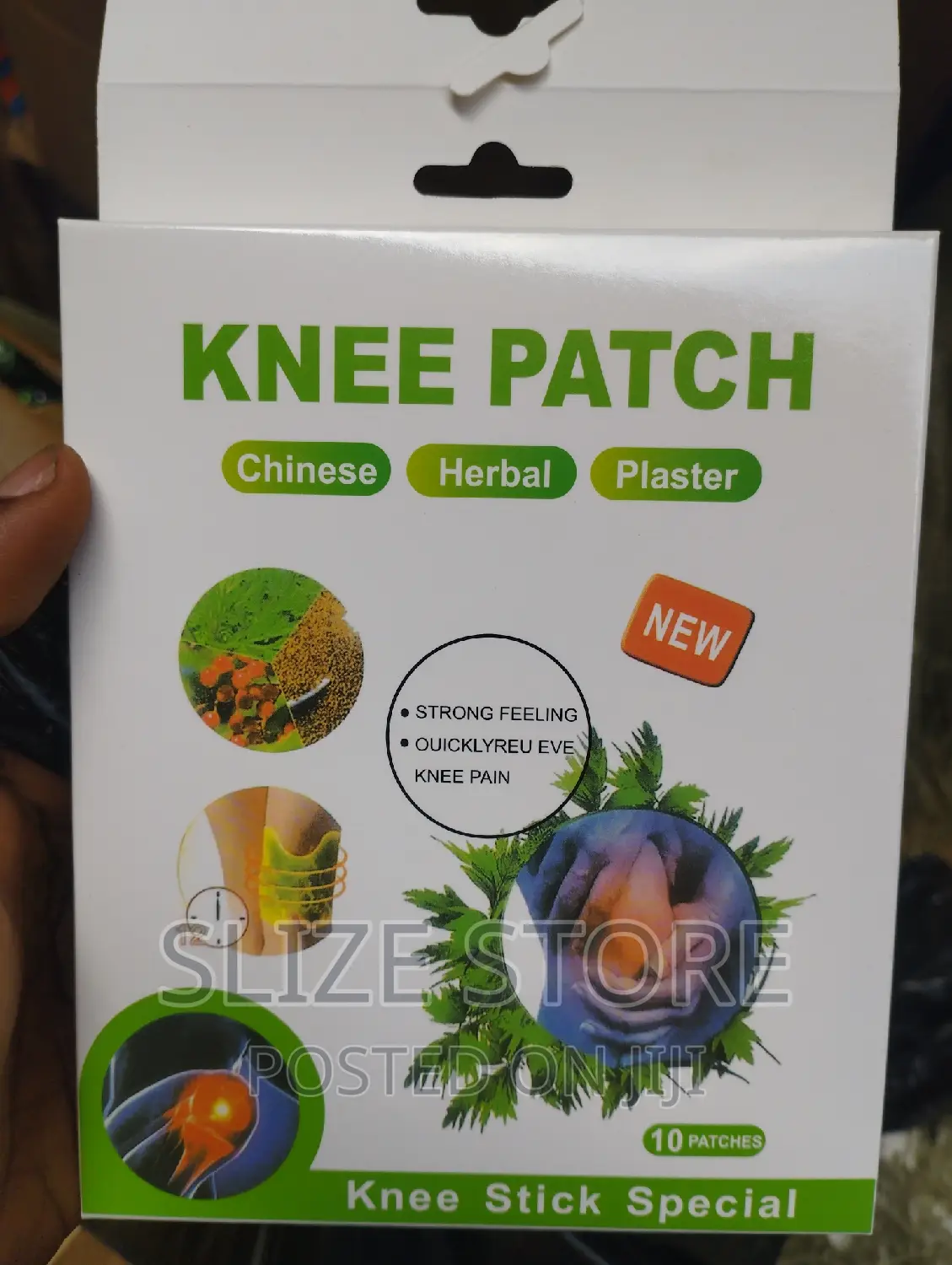 Knee Patch Knee Pain Relief Sticker-10 Patches - Slize Store Price: ₦ ...
