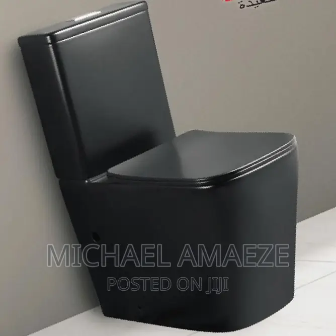 Executive Black Water Closet Complete Set