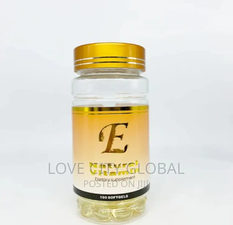 Vitamin E Natural Dietary Supplements 100 Capsules