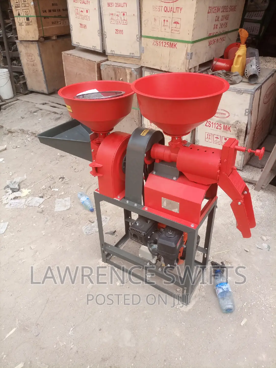 Beans and Corn Shaff Removal