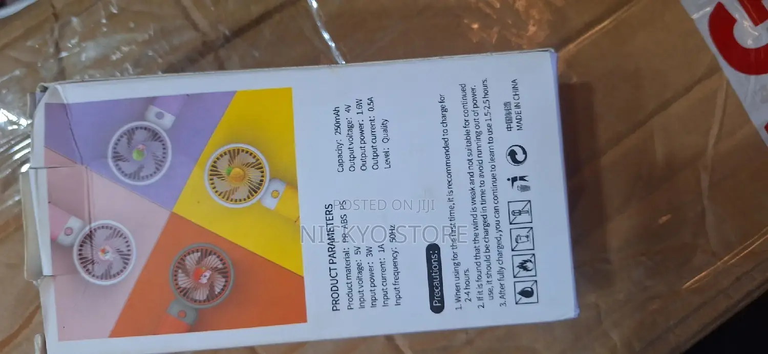Mini Rechargeable Fan