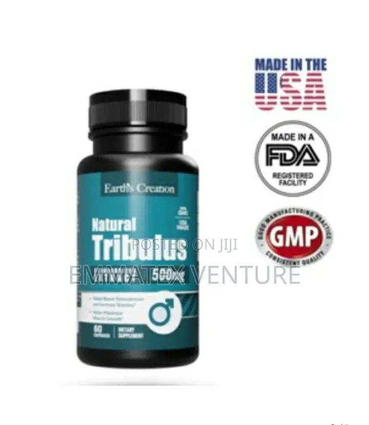 Earth's Creation TRIBULUS 500mg Testosterone Booster